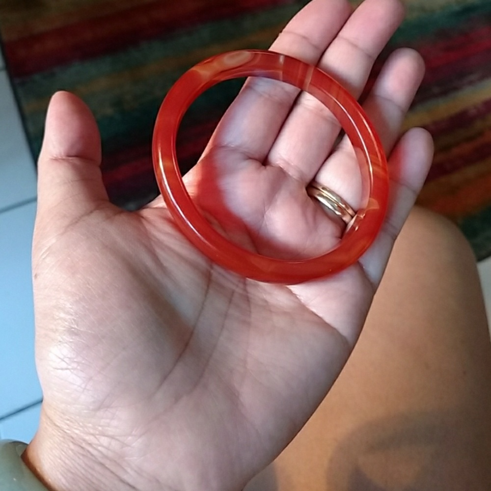 Carnelian Bangle - Picture 5 of 8